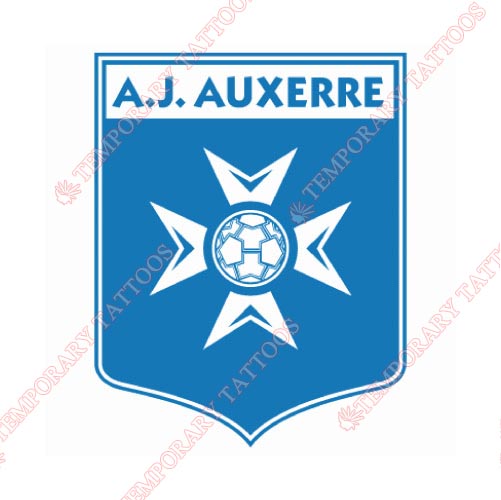 Auxerre Customize Temporary Tattoos Stickers NO.8254